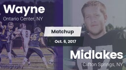 Matchup: Wayne vs. Midlakes  2017