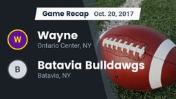 Recap: Wayne  vs. Batavia Bulldawgs 2017
