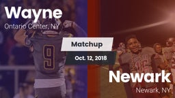 Matchup: Wayne vs. Newark  2018