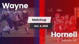 Matchup: Wayne vs. Hornell  2019