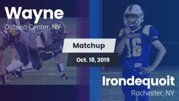 Matchup: Wayne vs.  Irondequoit  2019