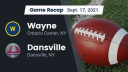 Recap: Wayne  vs. Dansville  2021