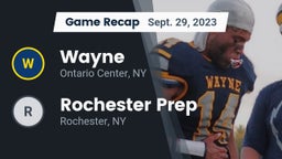Recap: Wayne  vs. Rochester Prep  2023