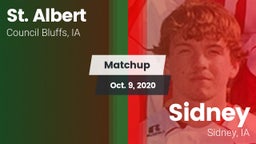 Matchup: St. Albert vs. Sidney  2020