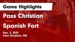 Pass Christian  vs Spanish Fort  Game Highlights - Dec. 2, 2023