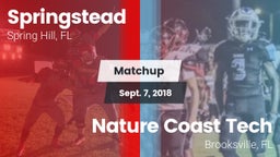 Matchup: Springstead vs. Nature Coast Tech  2018