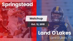 Matchup: Springstead vs. Land O'Lakes  2018