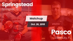 Matchup: Springstead vs. Pasco  2018