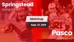 Matchup: Springstead vs. Pasco  2019