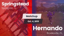 Matchup: Springstead vs. Hernando  2019