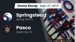 Recap: Springstead  vs. Pasco  2019