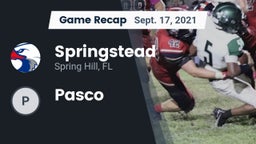 Recap: Springstead  vs. Pasco 2021