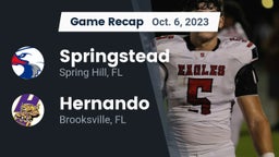 Recap: Springstead  vs. Hernando  2023