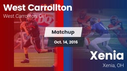 Matchup: West Carrollton vs. Xenia  2016
