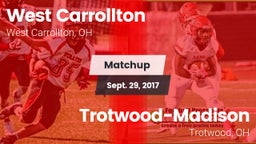 Matchup: West Carrollton vs. Trotwood-Madison  2017