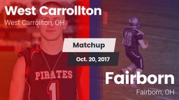 Matchup: West Carrollton vs. Fairborn 2017