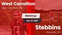 Matchup: West Carrollton vs. Stebbins  2017