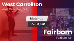 Matchup: West Carrollton vs. Fairborn 2018