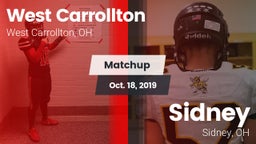 Matchup: West Carrollton vs. Sidney  2019