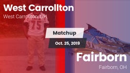 Matchup: West Carrollton vs. Fairborn 2019