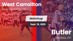 Matchup: West Carrollton vs. Butler  2020