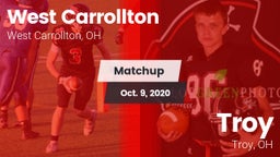 Matchup: West Carrollton vs. Troy  2020