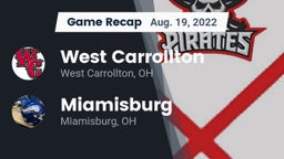 Recap: West Carrollton  vs. Miamisburg  2022