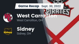 Recap: West Carrollton  vs. Sidney  2022