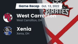 Recap: West Carrollton  vs. Xenia  2022