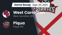 Recap: West Carrollton  vs. Piqua  2023