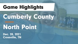 Cumberly County  vs North Point Game Highlights - Dec. 28, 2021