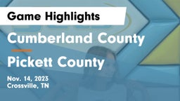 Cumberland County  vs Pickett County  Game Highlights - Nov. 14, 2023