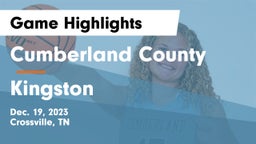 Cumberland County  vs Kingston  Game Highlights - Dec. 19, 2023