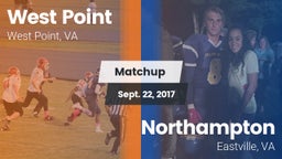 Matchup: West Point vs. Northampton  2017