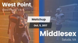Matchup: West Point vs. Middlesex  2017