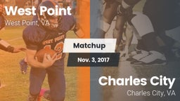 Matchup: West Point vs. Charles City  2017