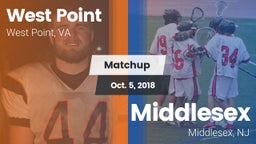 Matchup: West Point vs. Middlesex  2018