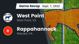 Recap: West Point  vs. Rappahannock  2022