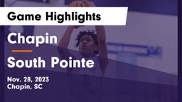 Chapin  vs South Pointe  Game Highlights - Nov. 28, 2023