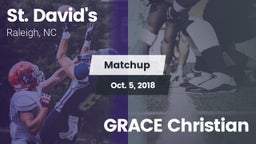 Matchup: St. David's vs. GRACE Christian 2018