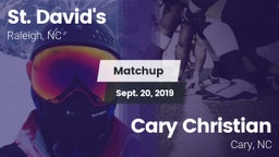 Matchup: St. David's vs. Cary Christian  2019