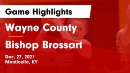 Wayne County  vs Bishop Brossart  Game Highlights - Dec. 27, 2021