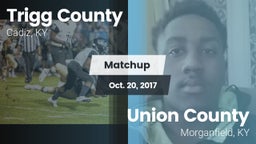Matchup: Trigg County vs. Union County  2017