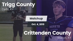 Matchup: Trigg County vs. Crittenden County  2019