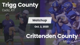 Matchup: Trigg County vs. Crittenden County  2020