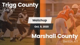 Matchup: Trigg County vs. Marshall County  2020