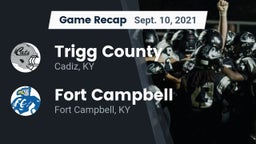 Recap: Trigg County  vs. Fort Campbell  2021