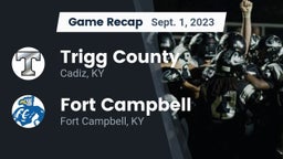 Recap: Trigg County  vs. Fort Campbell  2023