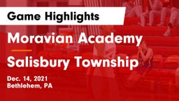 Moravian Academy  vs Salisbury Township  Game Highlights - Dec. 14, 2021