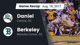 Recap: Daniel  vs. Berkeley  2017